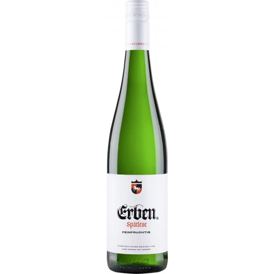 Erben Spätlese Feinfruchtig 0,75L 3 Erben Spätlese Feinfruchtig 0,75L