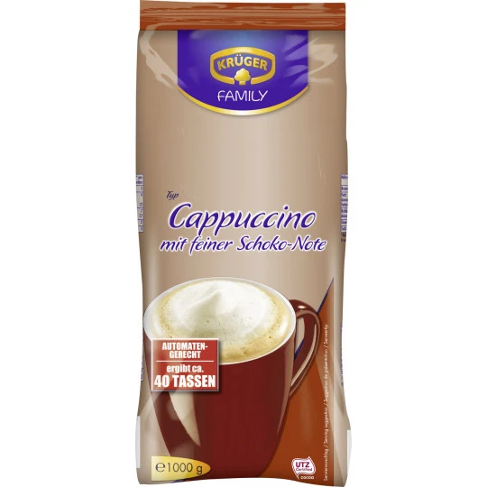 Cappuccino Mit Feiner Schokonote 1KG 3 Cappuccino Mit Feiner Schokonote 1KG